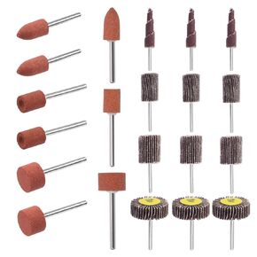 مجموعة من 54 قطعة من قطع حجر الطحن وعجلات الصنفرة من روستارك لأداة دوارة مع ساق 1/8 بوصة، رأس عجلة طحن كاشطة مثبتة على أحجار الطحن، وتلميع اليشم، وإزالة الصدأ in Kuwait