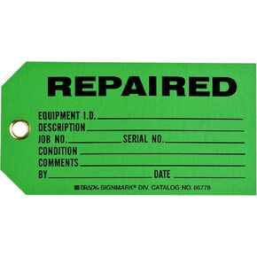 Brady 86778 3 ارتفاع × 5 3/4 عرض، بطاقات (B-853)، أسود على علامات حالة الإنتاج الخضراء (100 بطاقة) in Kuwait