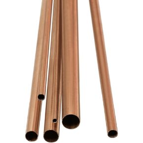 2mm 3mm 4mm 5mm 6mm 7mm x 0.2mm x 300mm(ODxWall TxL) Copper Tube - 2Set - Good for Machinery Equipment - Round Metal Tubing in Saudi Arabia
