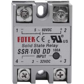 مرحل الحالة الصلبة SSR-100DD DC-DC 100A 3-32V DC/5-60V وحدة الحالة الصلبة in Kuwait