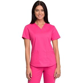 Scrubs for Women Workwear Professionals V-Neck Top, Soft Stretch WW665