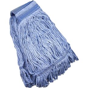 Mop Head Replacement Commercial Heavy Duty String Blue Wet Mop Heads for 3 Typs Commercial Mop Handle(1,Large) in Saudi Arabia