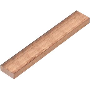 MECCANIXITY 1Pcs 6" x 1" Copper Flat Bar,2/5" Thickness Copper Bar Stock for Grounding Systems Architectural Projects in Saudi Arabia