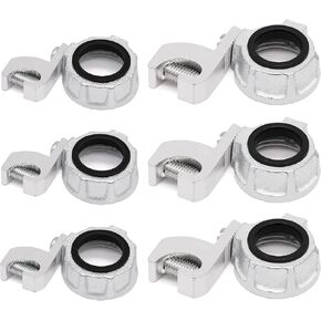 عروة تثبيت للجلبة الأرضية من Fuzbaxy، مصبوبة من الزنك، عروة من الألومنيوم، مقاس 1/2 بوصة و3/4 خيط in Kuwait