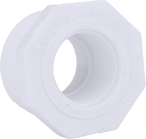 أنبوب شارلوت 1 1/2 × 1 1/4 SCH 40 ضغط أحمر بوش MPTXFPT (قطعة واحدة) in Kuwait