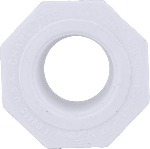 أنبوب شارلوت 1 1/2 × 1 1/4 SCH 40 ضغط أحمر بوش MPTXFPT (قطعة واحدة) in Kuwait