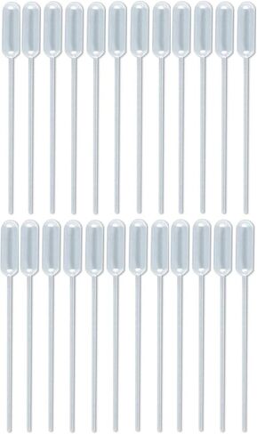 Sterile Non-Graduated Narrow Fine Stem Transfer Pipettes 3.5 mL (0.12 oz) - 24 Pack in Saudi Arabia