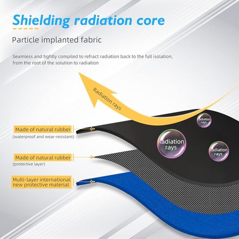 faruijie Lead caps - 0.5mmpb X-Ray Hat with Thyroid Shield for Adult in Kuwait