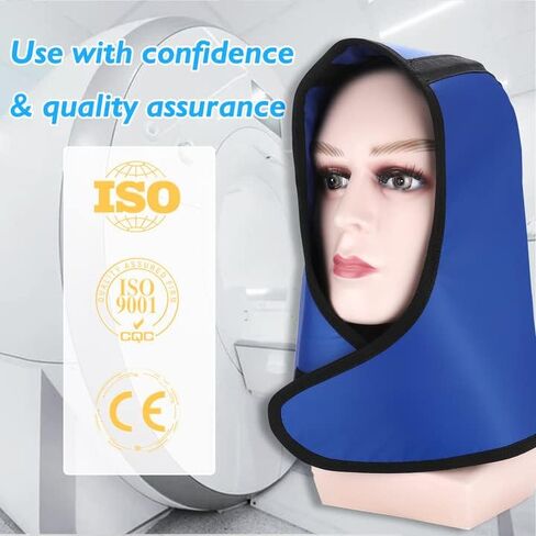faruijie Lead caps - 0.5mmpb X-Ray Hat with Thyroid Shield for Adult in Kuwait