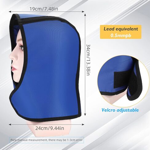 faruijie Lead caps - 0.5mmpb X-Ray Hat with Thyroid Shield for Adult in Kuwait