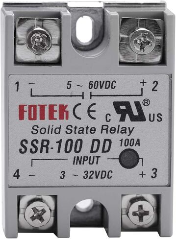 مرحل الحالة الصلبة SSR-100DD DC-DC 100A 3-32V DC/5-60V وحدة الحالة الصلبة in Kuwait