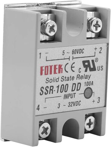 مرحل الحالة الصلبة SSR-100DD DC-DC 100A 3-32V DC/5-60V وحدة الحالة الصلبة in Kuwait