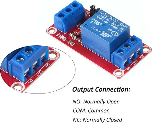 DIANN 12 قطعة تيار مستمر 12 فولت وحدة التتابع 1 قناة لوحة التتابع مع Optocoupler دعم الزناد عالي/منخفض المستوى in Saudi Arabia