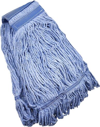 Mop Head Replacement Commercial Heavy Duty String Blue Wet Mop Heads for 3 Typs Commercial Mop Handle(1,Large) in Saudi Arabia