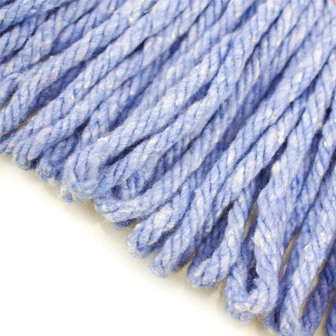 Mop Head Replacement Commercial Heavy Duty String Blue Wet Mop Heads for 3 Typs Commercial Mop Handle(1,Large) in Saudi Arabia