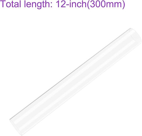 DMiotech 36 مم × 40 مم 12 بوصة أنبوب أكريليك شفاف أنابيب بلاستيكية صلبة لأنابيب مياه حوض السمك، نظام تبريد المياه، السباكة in Kuwait