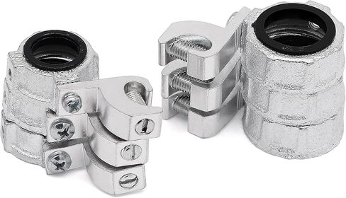 عروة تثبيت للجلبة الأرضية من Fuzbaxy، مصبوبة من الزنك، عروة من الألومنيوم، مقاس 1/2 بوصة و3/4 خيط in Kuwait