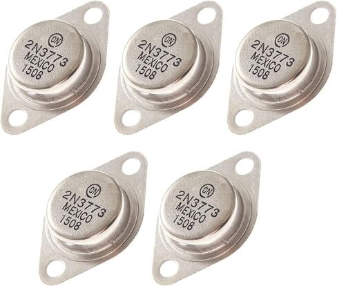 هورنكر 5 قطع 2N3773 التكميلي سيليكون NPN باور ترانزستور 16A 160V،إلى 3. in Kuwait
