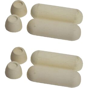 Danco 10062 Universal Bumper, for Use with Toilet Seats, Rubber, 1 Pack, White in Saudi Arabia
