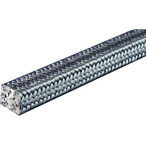 Lamons SSS165LA.125x1-V Sterling Seal & Supply Expanded Flexible Graphite Filled PTFE Braided Packing 1/8" Cross Section, 1" Cut Length 165LA-V.125", Black in Saudi Arabia