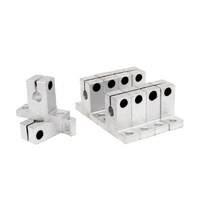 FKG SK8 Aluminum Linear Motion Rail Clamping Guide Support for 8mm Diameter Shaft, Set of 10 in Saudi Arabia