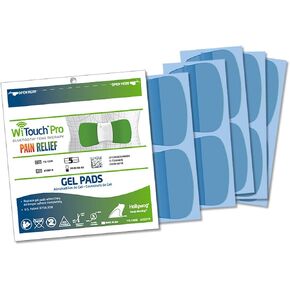 TENS Unit Replacement Gel Pads, WiTouch Pro & Aleve Direct Therapy TENS Pads Replacement, Reusable Self-Adhesive Electrode Pads for TENS Units (6 Gel Pads) in Saudi Arabia