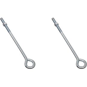 مسمار ذو عين من National Hardware N221-341 2160BC مطلي بالزنك، 1/2 بوصة × 12 بوصة