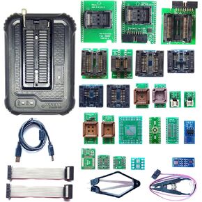 مبرمج Xgecu TL866II Plus مطور Xgecu T48 24 محول t48 eprom مبرمج TL866-3G IC Bios AVR MCU SPI ولا NAND Flash EMMC مقبس مشبك in Kuwait