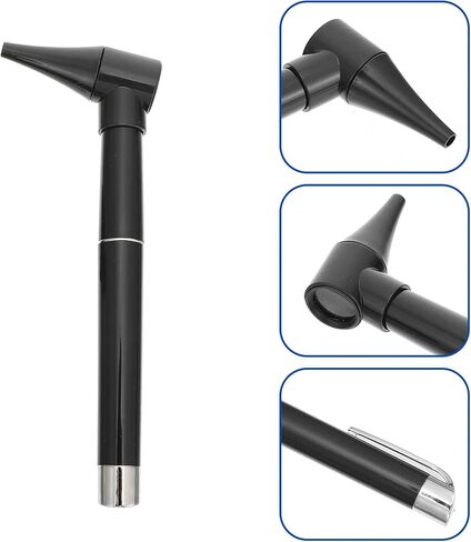 Baluue 1 مجموعة LED التشخيص منظار الأذن العناية بالأذن مدقق الأذن نطاق التفتيش أداة طبية منظار الأذن للأطفال البالغين طبيب المسنين فحص الحيوانات الأليفة in Kuwait