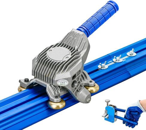 قاطع بلاط يدوي SDLOOL مقاس 87 بوصة، لبلاط البورسلين الخزفي الكبير الحجم، آلة قطع بلاط البورسلين الاحترافية مع قضبان مزدوجة تصميم أدوات يدوية لقص بلاط الطاولة in Kuwait