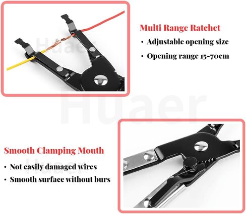 Akozon Car Soldering Plier, Metal Soldering Plier Multi-Function Wire Welding Clamp Pick‑Up Aid Tool Wire Welding Pliers For Automobile Maintenance Repairing Tool in Kuwait