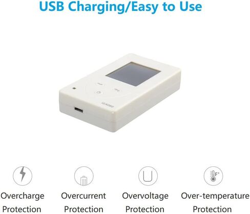 كاشف الإشعاع النووي عداد جيجر، جهاز اختبار رقمي عالي الحساسية محمول قابل لإعادة الشحن لأشعة X وβ وγ، وإنذار جرعة اليود-131 واليود-125 in Kuwait