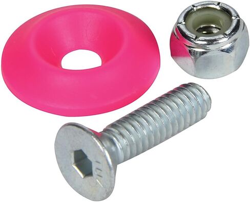 Allstar Performance Countersunk Bolt Kit Pink 50pk in Saudi Arabia