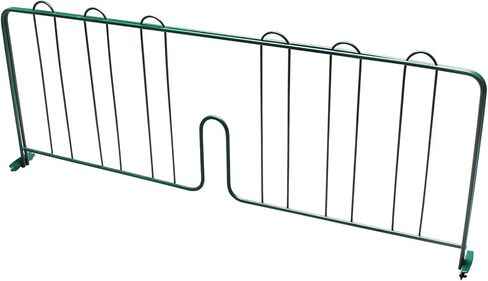 مقسم أرفف Thunder Group CMDE021، 21 بوصة طول، مناسب للضغط، مطلي بالإيبوكسي، أخضر، NSF in Kuwait