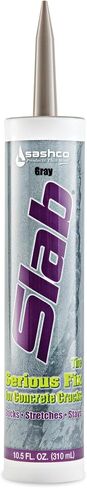 Sashco - 16210-12 Slab Concrete Crack Repair Sealant, 10.5 Ounce Cartridge, Gray (Pack of 12) in Saudi Arabia