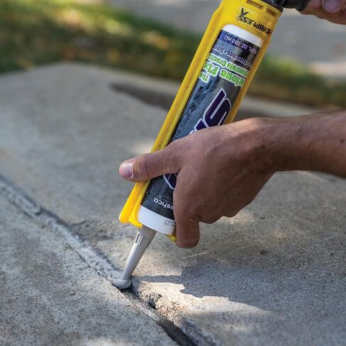 Sashco - 16210-12 Slab Concrete Crack Repair Sealant, 10.5 Ounce Cartridge, Gray (Pack of 12) in Saudi Arabia