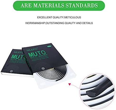 NILEPO Butyl Sealant Tape,PROMOTOR Sealants Butyl Rubber Tape for Installing Car Part,Windows,Doors and Windshield etc, in Saudi Arabia