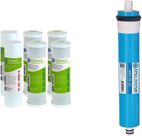 فلتر بديل كامل من سلسلة APEC ESSENCE 50 GPD لنظام الحوض السفلي (FILTER-MAX-ES50) in Kuwait