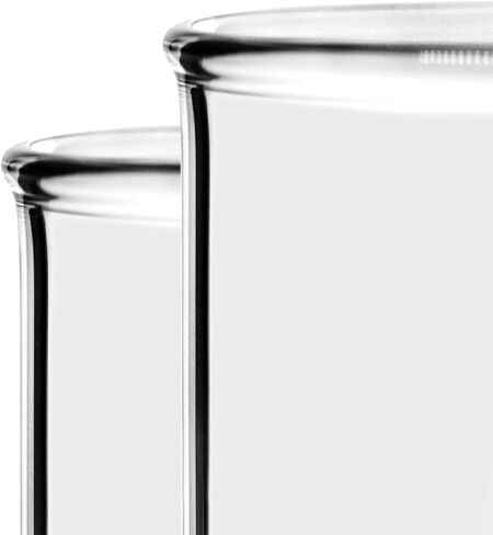 United Scientific™ BG1000-1500 Borosilicate Laboratory Grade Glass Beakers| Griffin Style Low Form Beaker | Graduated with Spout | Designed for Laboratories & Chemistry Classrooms| 1500mL Pack of 4 in Saudi Arabia