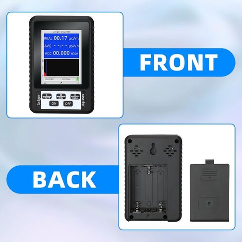 عداد جيجر محمول للكشف عن الأسلحة النووية، مقياس الجرعات، جهاز قياس جيجر، لوازم حماية المختبر، جهاز اختبار الدقة مع شاشة LCD in Kuwait