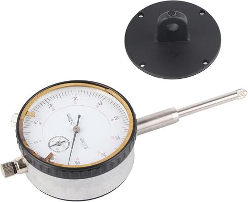 Dial Indicator,0-30mm Brass Movement 7-Bearings High Speed Steel Probe Head Measurement Tool, Dial Gauge Test Indicator, Measuring Tool in Saudi Arabia