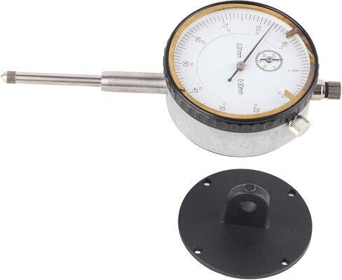 Dial Indicator,0-30mm Brass Movement 7-Bearings High Speed Steel Probe Head Measurement Tool, Dial Gauge Test Indicator, Measuring Tool in Saudi Arabia