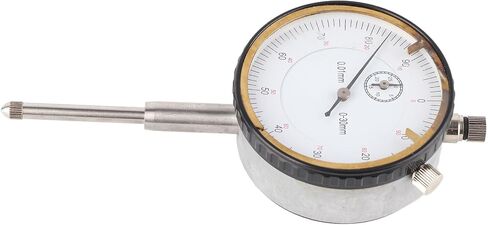 Dial Indicator,0-30mm Brass Movement 7-Bearings High Speed Steel Probe Head Measurement Tool, Dial Gauge Test Indicator, Measuring Tool in Saudi Arabia
