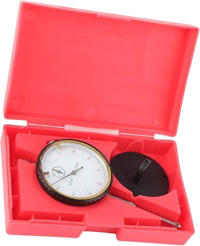 Dial Indicator,0-30mm Brass Movement 7-Bearings High Speed Steel Probe Head Measurement Tool, Dial Gauge Test Indicator, Measuring Tool in Saudi Arabia