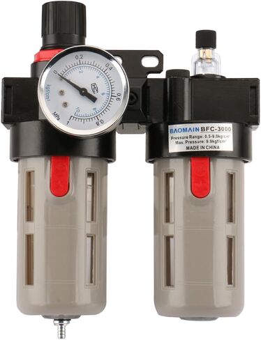Baomain Air Source Treatment BFC-3000 PT 3/8'' Filter Regulator Lubricator Combination in Saudi Arabia