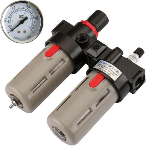 Baomain Air Source Treatment BFC-3000 PT 3/8'' Filter Regulator Lubricator Combination in Saudi Arabia
