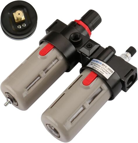 Baomain Air Source Treatment BFC-3000 PT 3/8'' Filter Regulator Lubricator Combination in Saudi Arabia