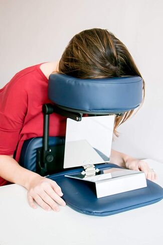 مرآة قابلة للتعديل ذات وجهين للأسفل - منتج التعافي من جراحة ما بعد استئصال الزجاجية والثقب البقعي وانفصال الشبكية (عرض 8 بوصة × طول 4.5 بوصة) in Kuwait