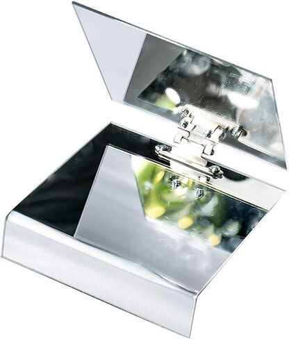 مرآة قابلة للتعديل ذات وجهين للأسفل - منتج التعافي من جراحة ما بعد استئصال الزجاجية والثقب البقعي وانفصال الشبكية (عرض 8 بوصة × طول 4.5 بوصة) in Kuwait