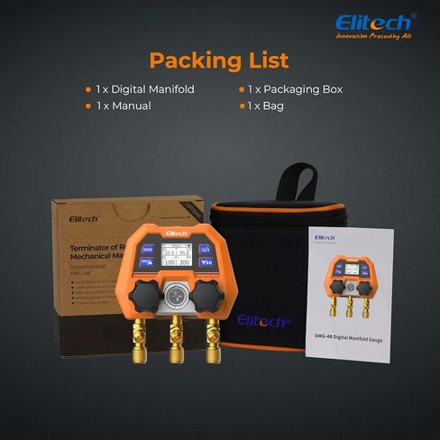 مقياس المنوع الرقمي الذكي من Elitech، ترقية البرامج الثابتة عن بعد للضغط التقليدي OTA، التحكم في تطبيق DMG-4B in Saudi Arabia